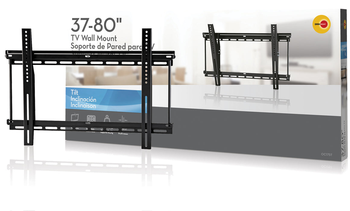 Eenvoudige Omnimount tv-beugel 37-80"