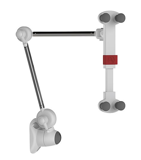 Flexibele Tablet houder voor stangmontage. Geschikt voor iPad e-readers Tablets