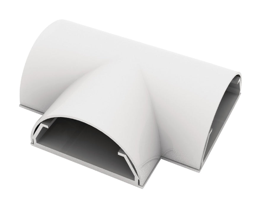 Kabelgoot T Joint 50 mm (wit)