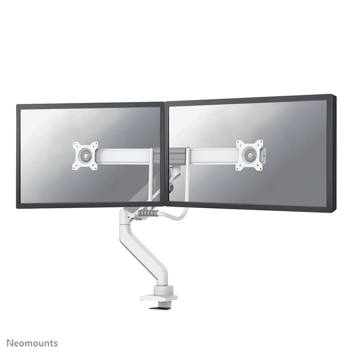 Neomounts DS75-450BL2 full motion monitor bureausteun voor 17-32 inch schermen - Wit