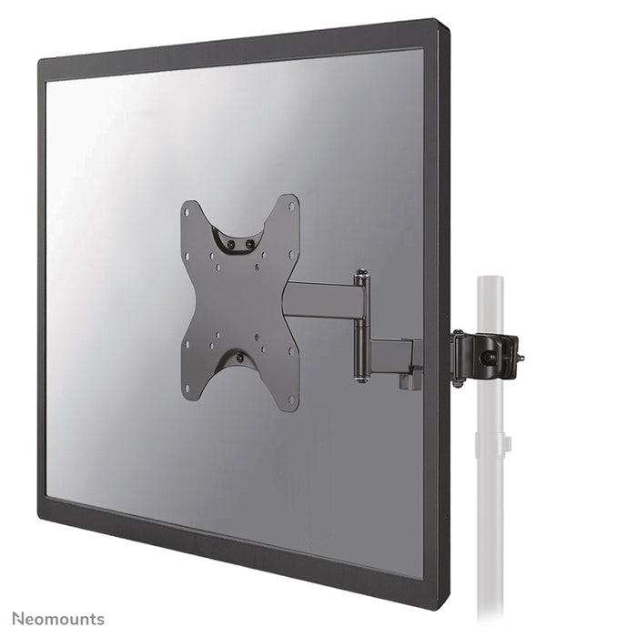 Neomounts FL40-450BL12 full motion TV-paalsteun (Ø28-50 mm) voor 23-42 inch schermen - Zwart