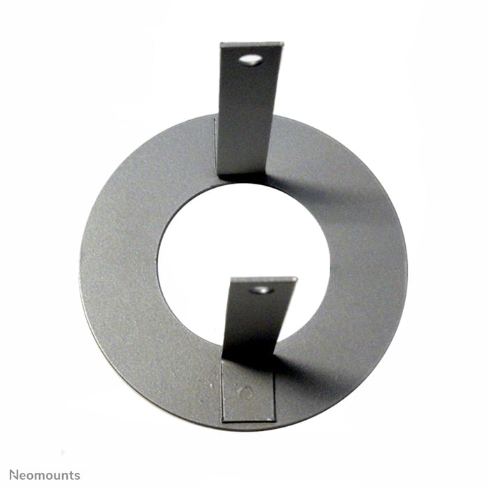 Neomounts FPMA-CRS5 is een zilveren afdekrozet voor de flatscreen plafondsteunen Neomounts FPMA-C100 zilver.