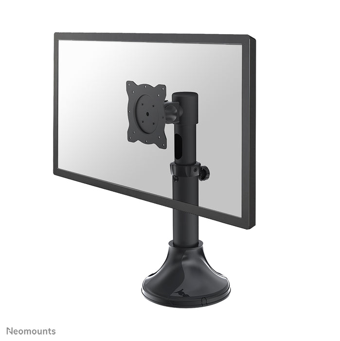 Neomounts FPMA-D025 zwart is een bureausteun voor flatscreens t/m 30 inch (76 cm).