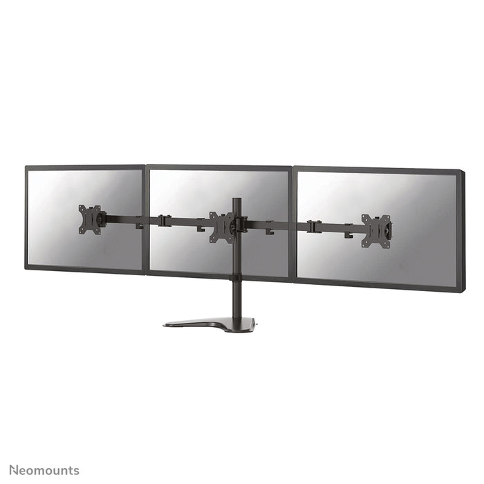 Neomounts FPMA-D550DD3 zwart full motion bureau stand voor 13-27 inch schermen - Zwart