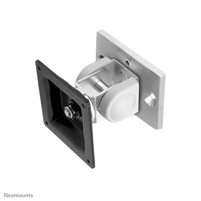 Neomounts FPMA-DTBW100 is een monitorsteun die tussen de toolbar en de flatscreen wordt geplaatst.