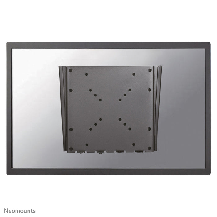 Neomounts FPMA-W110 zwart is een vlakke wandsteun voor flat screens t/m 40 inch (102 cm).