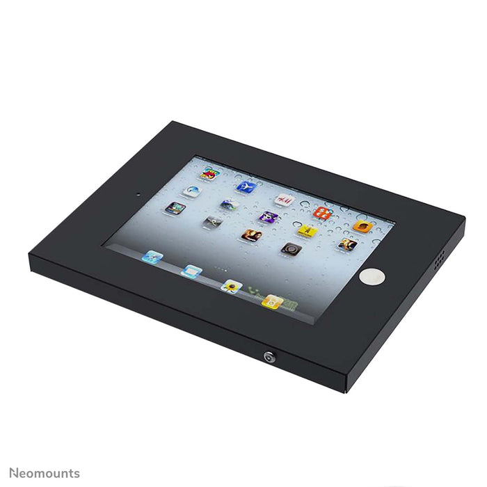 Neomounts diefstalbestendige tablet houder IPAD2N-UN20 zwart voor 9.7 inch iPad/ iPad Air tablets (VESA 100x100mm) - Zwart