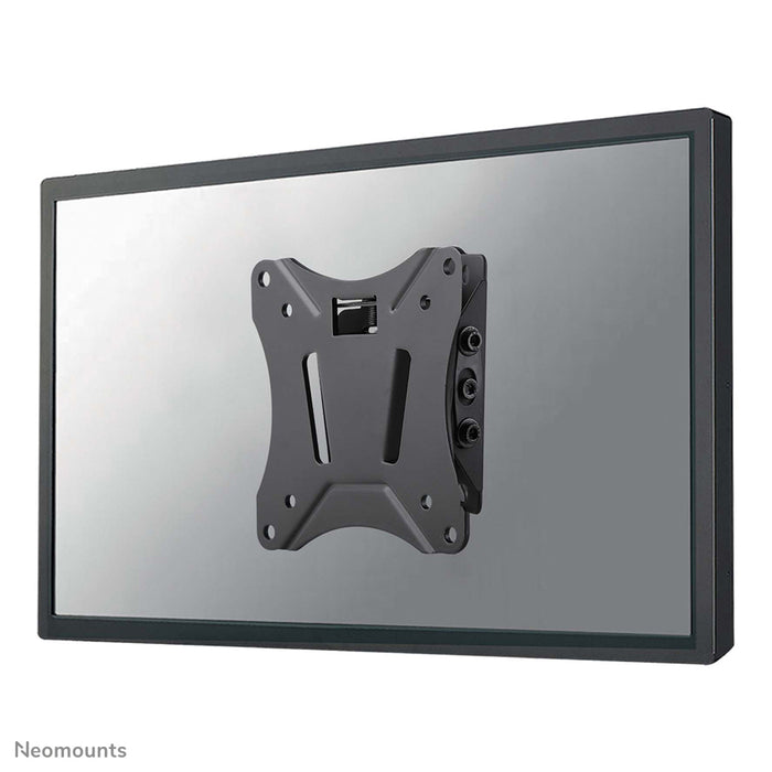 Neomounts NM-W60 zwart is een kantelbare wandsteun voor flat screens t/m 30 inch.