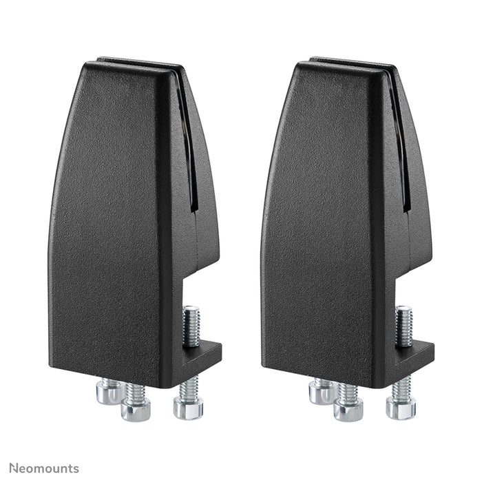 Neomounts bureauklemmen set 8-25 mm - Zwart