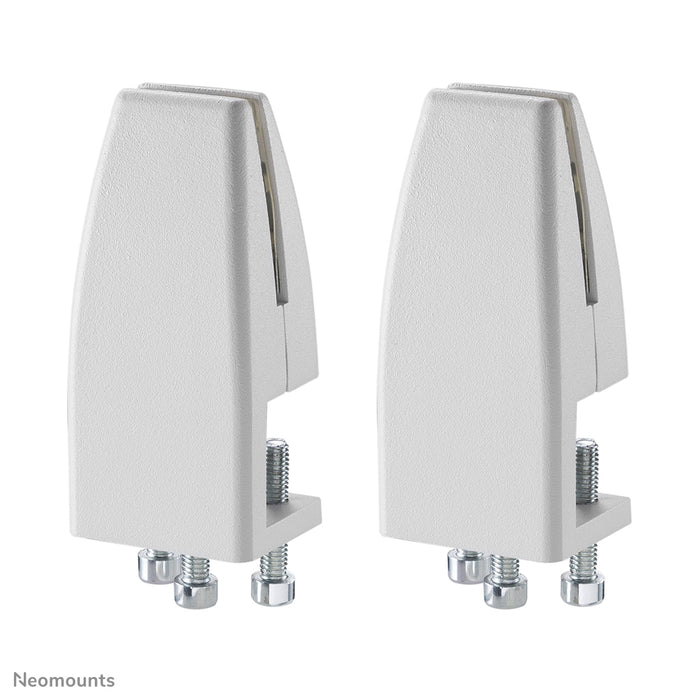 Neomounts bureauklemmen set 8-25 mm - Wit