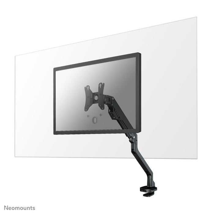 Neomounts NS-PLXPROTECT1 is een transparant scherm t.b.v. 1 flat screen en biedt afstandsbescherming op de werkvloer- Transparant acrylaat, 100% recyclebaar | PLXPROTECT van is geregistreerd als EU-Design patent |