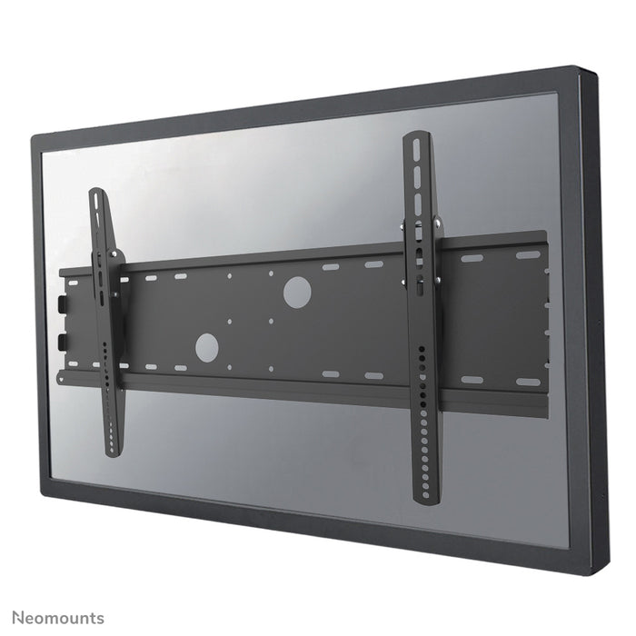 Neomounts PLASMA-W100 zwart is een vlakke wandsteun voor flat screens t/m 85 inch (216 cm).