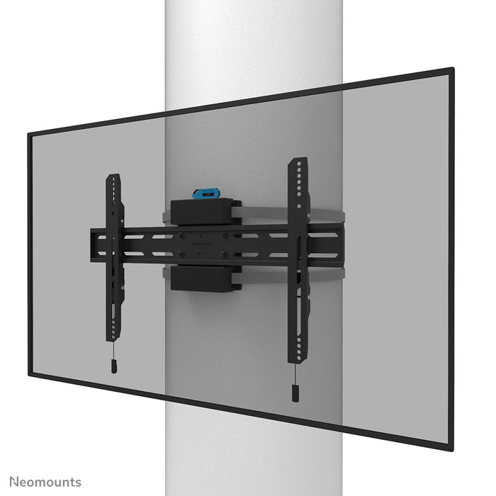 Neomounts WL30S-910BL16 vlakke pilaarsteun voor 40-75 inch schermen - Zwart