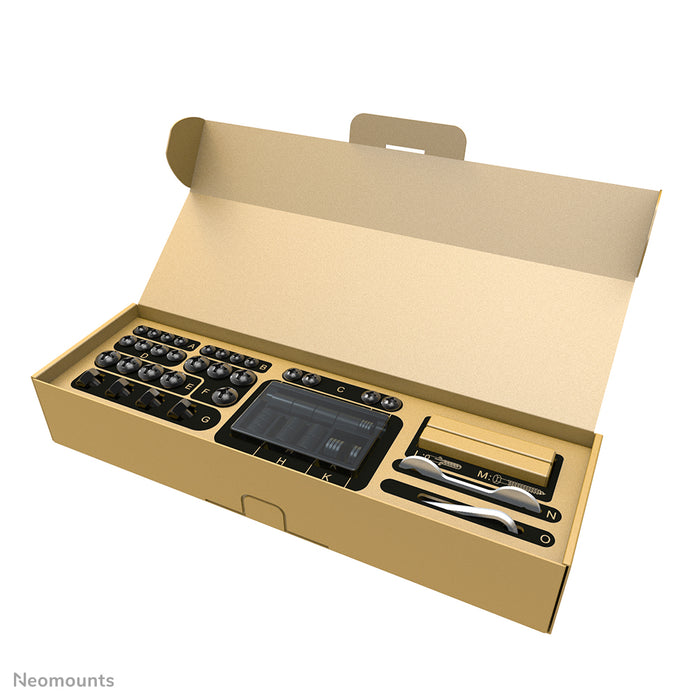 Neomounts WL40S-850BL14 full motion wandsteun voor 32-65 inch schermen - Zwart