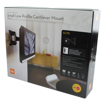 Ultra dunne tv muurbeugel voor schermen tot 32 inch. Draai- en kantelbaar