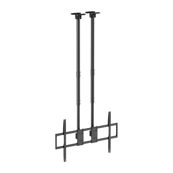 Plafondbeugel Heavy Duty XL met dubbele buis 60-120 inch en 120kg draagvermogen
