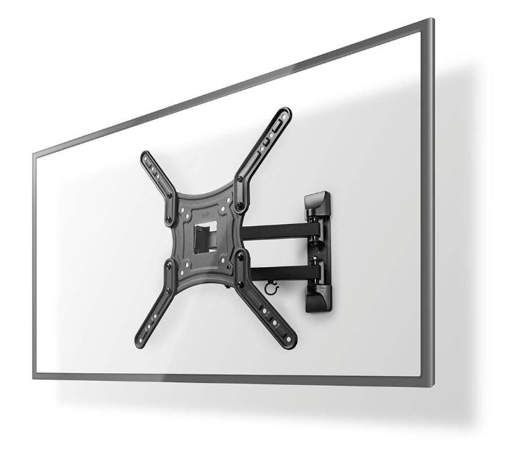 TV-muurbeugel | 23 - 43" | Max. 20 kg | 3 scharnierpunten