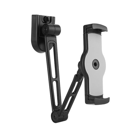 Wolff Mount Tablet iPad Telefoon beugel - 39 cm |Draaibaar |Klemsysteem |Universeel |Stevige metalen arm