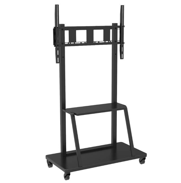 Verrijdbare presentatie meubel schermen 55-100" max 130kg