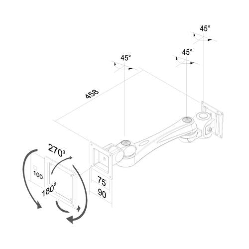 Neomounts LCD/LED/TFT tv beugel FPMA-W920