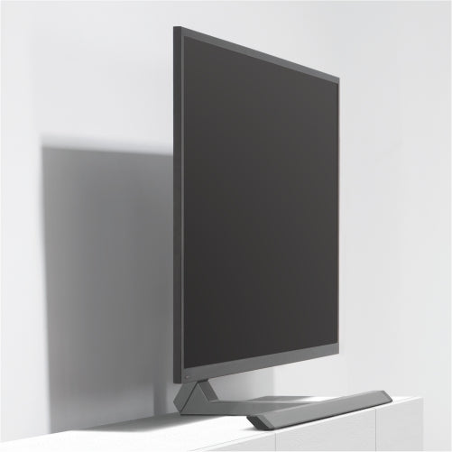 Wolff Mount Universele Aluminium TV Voet |Draai- en Kantelbaar |tot 75 inch |Kleur: Antraciet |VESA 600x400 |Strak Design