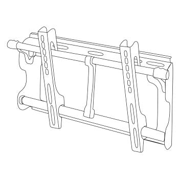 TV muurbeugel voor schermen tot 40 inch