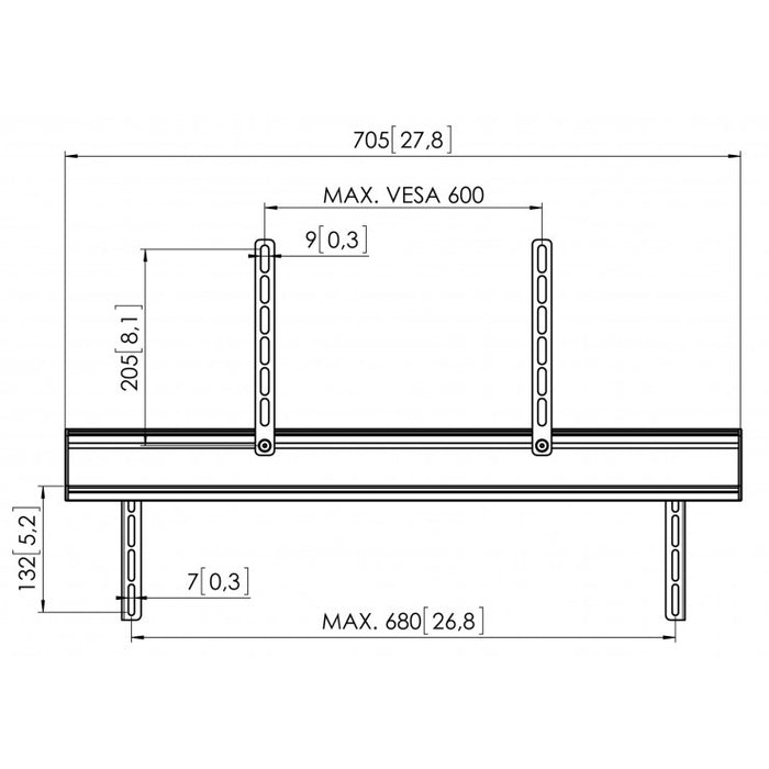 Universele Vogel's soundbar beugel SOUND 3450