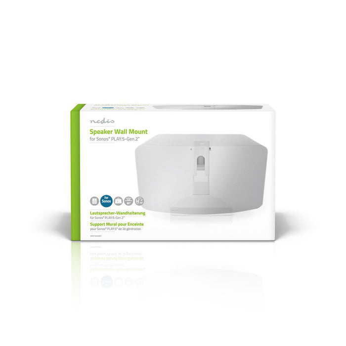 Muurbeugel voor Speakers | Voor Sonos® PLAY:5-Gen2? | Kantelbaar en Draaibaar | Max. 7 kg