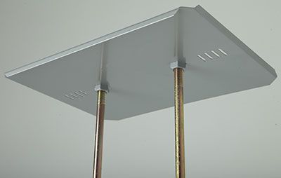Wolff Mount Tv vloerstandaard verrijdbaar |Tot 65 inch |Zilver |Hoogte verstelbaar |Universeel |VESA 600x400
