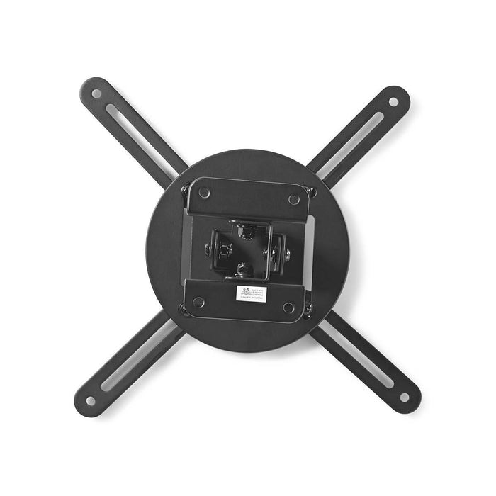Plafondbeugel voor Projector | 360° Draaibaar | Max. 10 kg | Afstand tot de Muur van 130 mm | Zwart