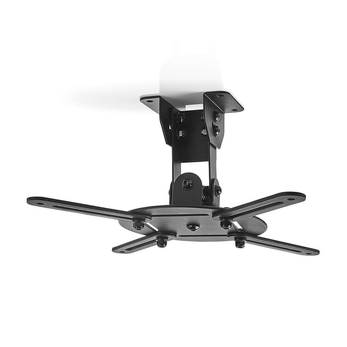 Plafondbeugel voor Projector | 360° Draaibaar | Max. 10 kg | Afstand tot de Muur van 130 mm | Zwart