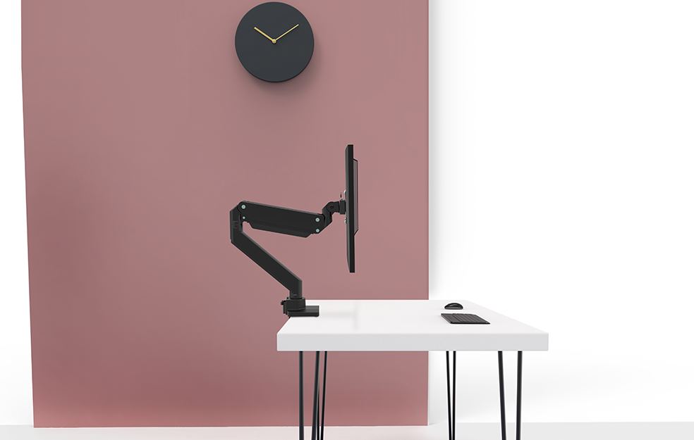 Neomounts bureausteun voor curved-monitoren t/m 49"