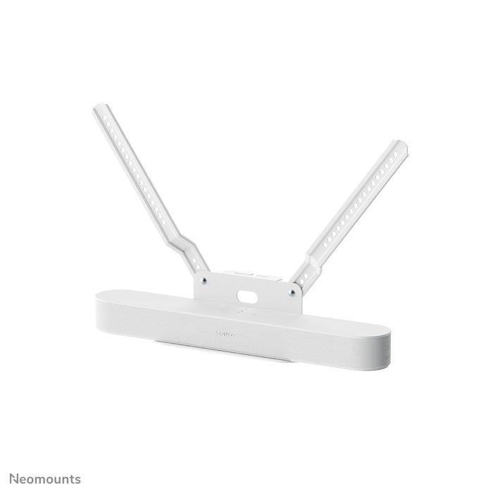 Neomounts AV35-726WH1 TV-beugel voor Sonos Beam - eenvoudige installatie - wit – detailaanzicht 3