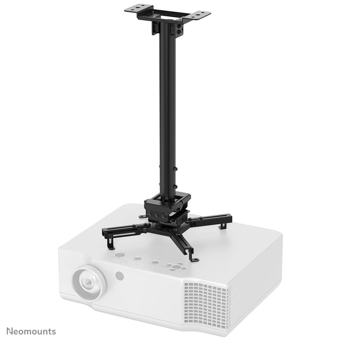 Neomounts CL25-540BL1 universele projector plafondsteun, hoogteverstelbaar (60,5-90,5 cm) - Zwart