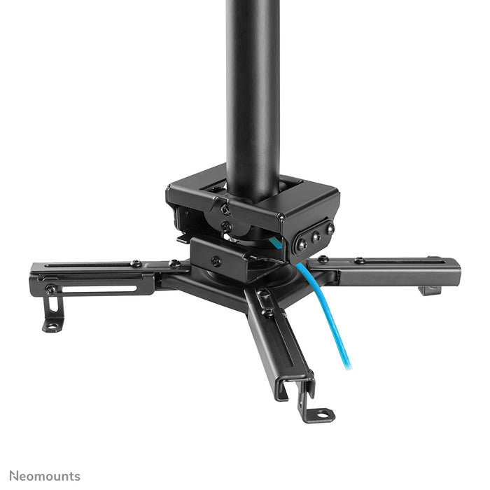 Neomounts CL25-540BL1 universele projector plafondsteun, hoogteverstelbaar (60,5-90,5 cm) - Zwart