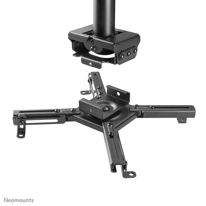 Neomounts CL25-540BL1 universele projector plafondsteun, hoogteverstelbaar (60,5-90,5 cm) - Zwart