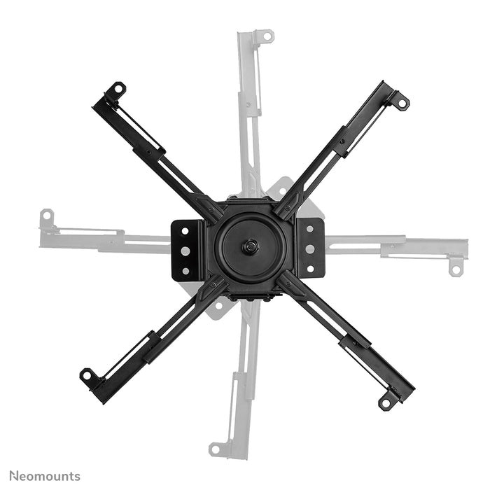 Neomounts CL25-550BL1 universele projector plafondsteun, hoogteverstelbaar (74,5-114,5 cm) - Zwart
