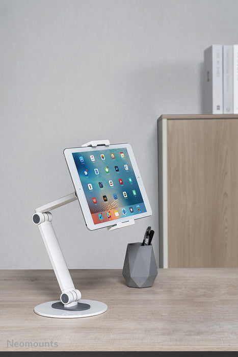 Neomounts DS15-550WH1 universele tablet stand voor 4,7-12,9 inch - tablets - Wit