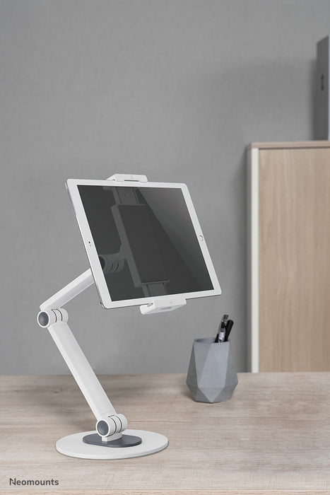Neomounts DS15-550WH1 universele tablet stand voor 4,7-12,9 inch - tablets - Wit