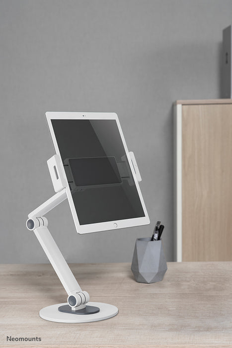 Neomounts DS15-550WH1 universele tablet stand voor 4,7-12,9 inch - tablets - Wit
