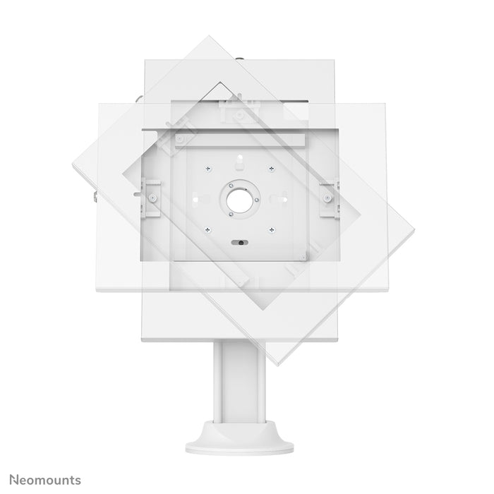 Neomounts DS15-640WH1 roteerbare tafelblad tablethouder voor 9,7-11 inch tablets - Wit
