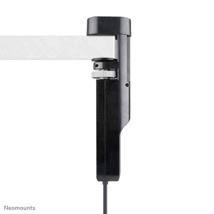 Neomounts DS22-840BL6 Bureaucontactdoos met klem en USB-C en USB-A poorten - Quick-charge – detailaanzicht 2