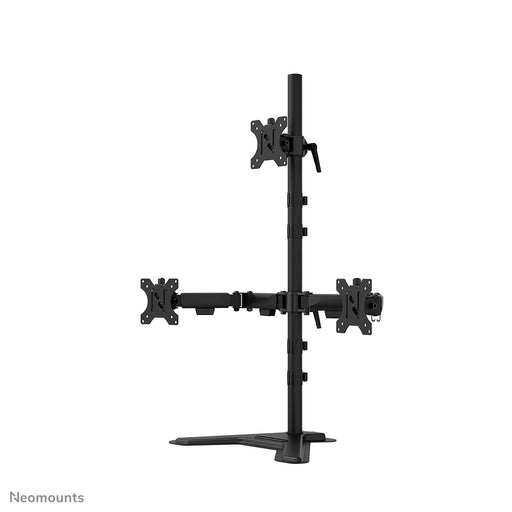 Neomounts DS45-600BL2-1 Monitorstandaard voor drie schermen 10-32" – detailaanzicht 2