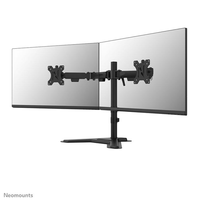 Neomounts DS45-600BL2 Monitorstandaard voor twee schermen 10-32" – productaanzicht