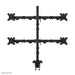 Neomounts DS60-600BL2-2 Quadruple monitorarm voor vier schermen 10-32" – detailaanzicht 3