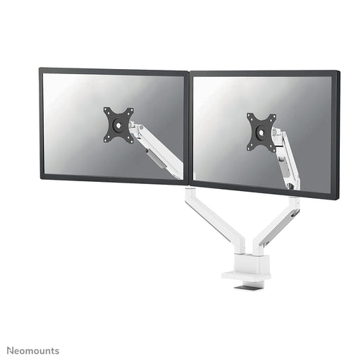 Neomounts DS70-250WH2 Monitorarm 17-32" - gasveer - Topfix - 180°-stop – productaanzicht