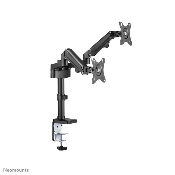 Neomounts DS70-750BL2 full motion monitor bureausteun voor 17-27 inch schermen - Zwart