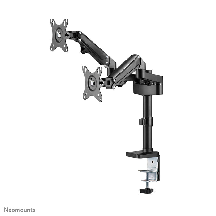 Neomounts DS70-750BL2 full motion monitor bureausteun voor 17-27 inch schermen - Zwart