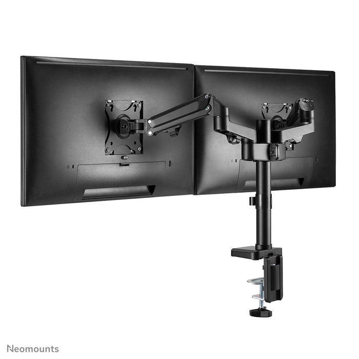 Neomounts DS70-750BL2 full motion monitor bureausteun voor 17-27 inch schermen - Zwart