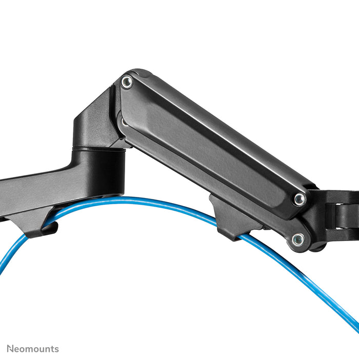 Neomounts DS70-750BL2 full motion monitor bureausteun voor 17-27 inch schermen - Zwart